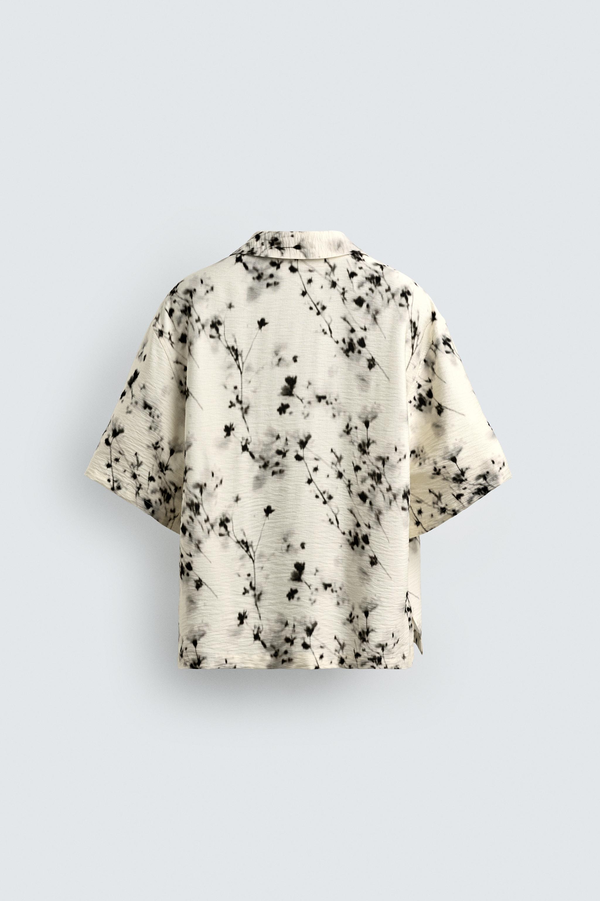 CHEMISE RELAXED FIT À IMPRIMÉ FLEURI